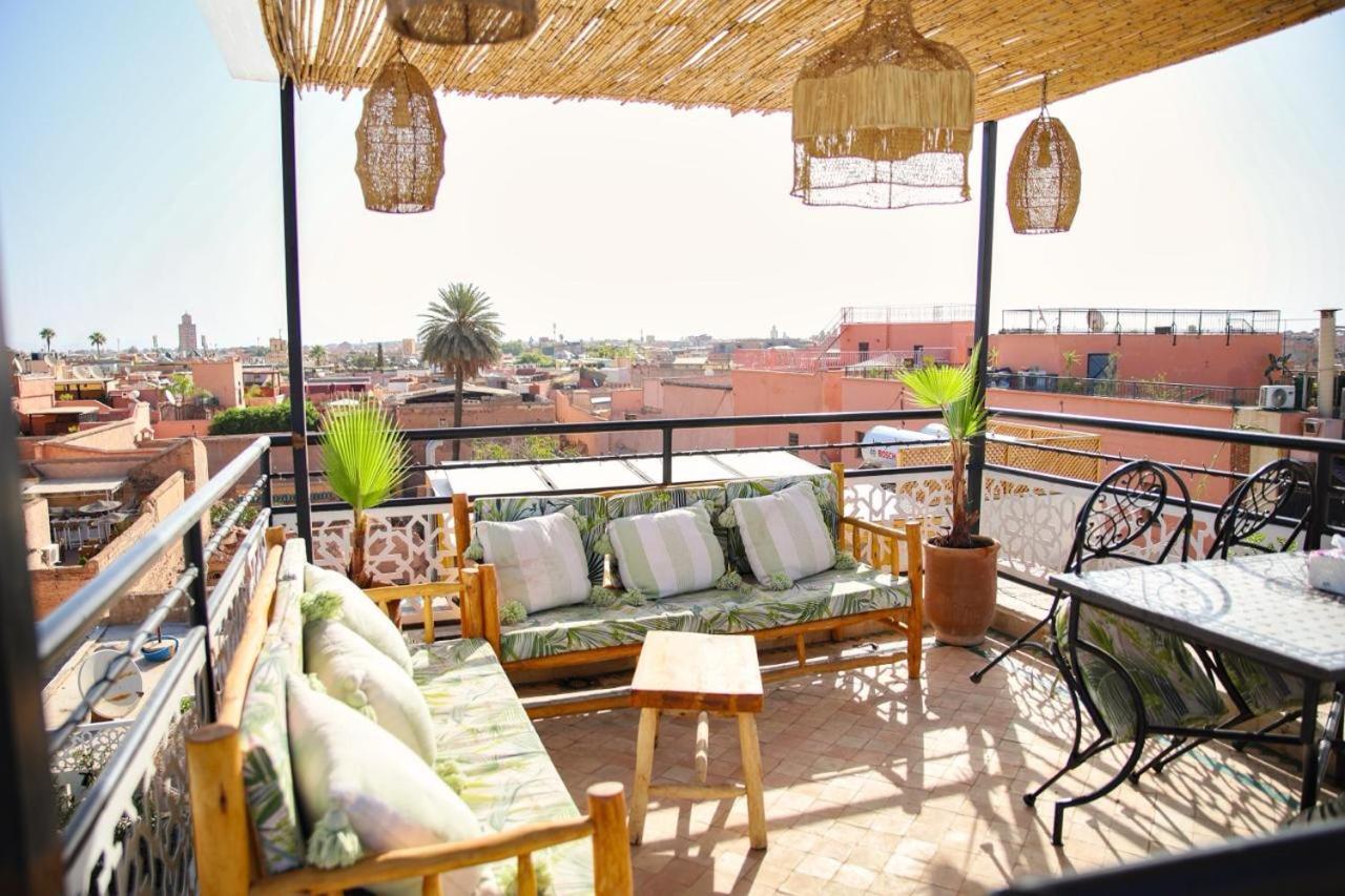 Riad & Spa Sous Le Soleil Chez Jerome Et Pamela Ch Marrakchi Марракеш Экстерьер фото